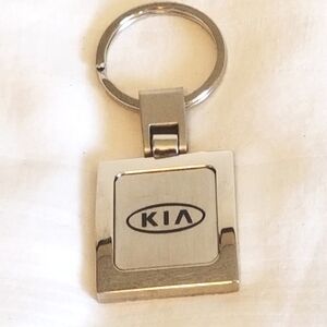 Kia Silver Keychain